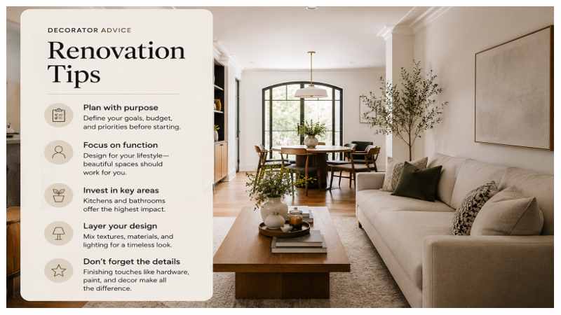 Decoradhouse Renovation Tips from Decoratoradvice
