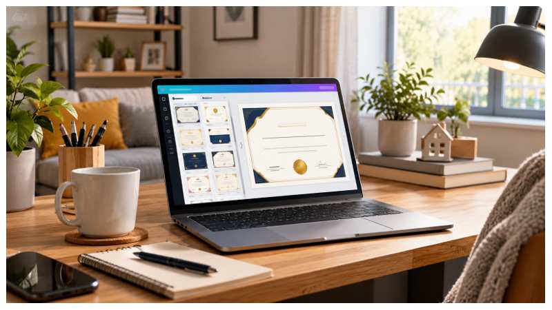Adobe Express Certificate Maker